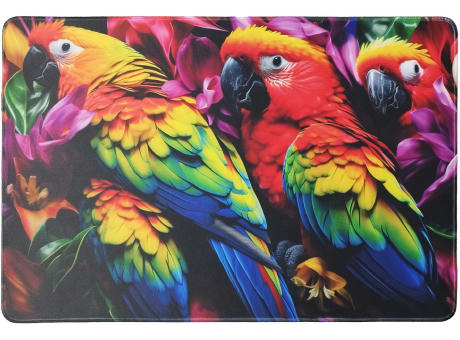 TEXTIL Gaming -pad 600 x 400 x 2,5 mm Rand weiss vernäht
