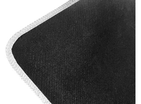TEXTIL Gaming -pad 600 x 400 x 2,5 mm Rand weiss vernäht