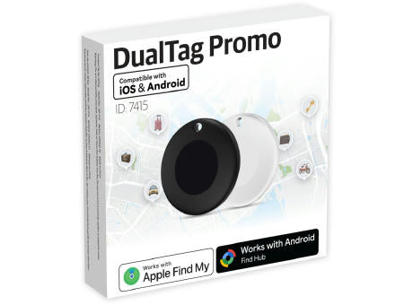 DualTag Promo Tracker Apple und Google Android