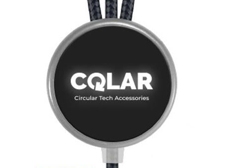 RPET LOGO-light Ladekabel USB C 100 Watt 1,2 m