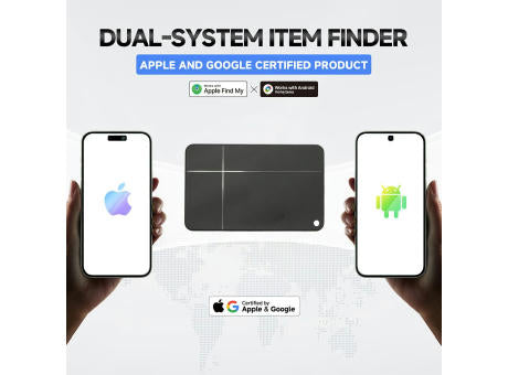 CARD DualTag Tracker Apple und Google Android