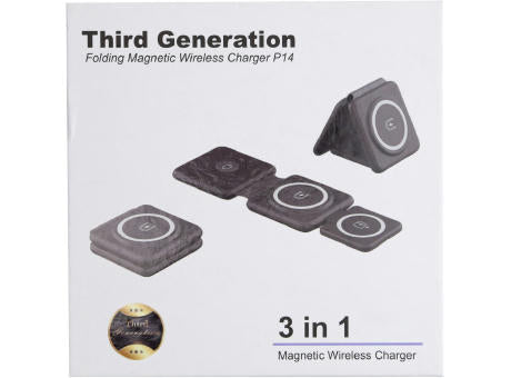 3 in 1 Qi Charging Station 15W Faltbar
