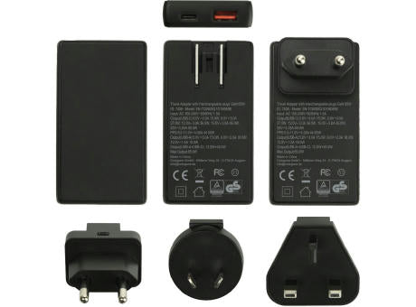 TRAVEL Fastcharge Adapter GAN 65 Watt