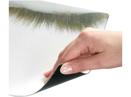 Mousepad QUADRO MEMO-pad, 200 x 240 mm, Einschub seitlich geöffnet, 1,6 mm dick