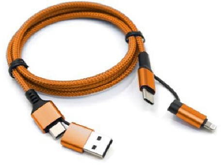 XXL PD TEX-cable Ladekabel Fastcharge