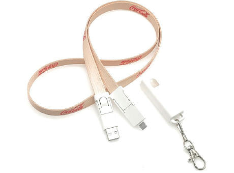 6 in 1 Lanyard-Ladekabel
