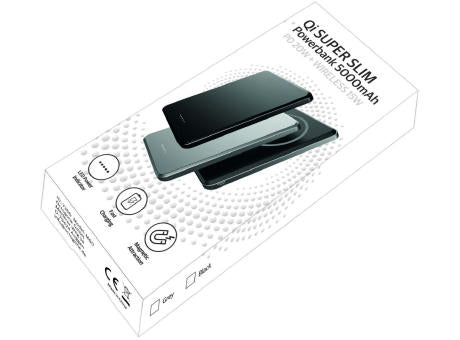 Qi Magnetische Powerbank 5.000 mAh  QI 15W PD 20 Watt