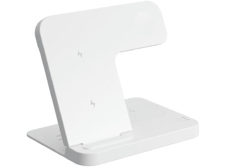 Faltbare 3 in 1 Qi-Ladestation 15W