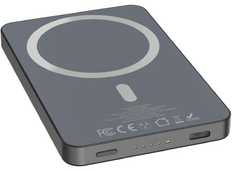 Magmetal wireless powerbank 5000mah