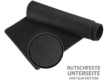 TEXTIL Gaming -pad 900 x 400 x 2,5 mm Rand weiss vernäht