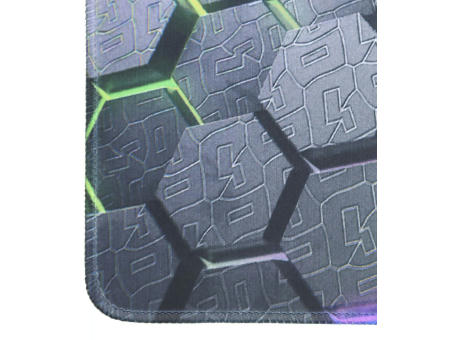 TEXTIL GAME-pad S 350 x 300 x 2,5 mm Rand weiss vernäht