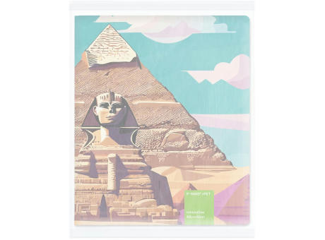 POLYCLEAN rPET Displaytuch 30x20 cm im Pergaminbeutel, All-Inclusive-Paket