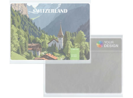 rPET GripCleaner® 4in1 Mousepad 21x15 cm, All-Inclusive-Paket