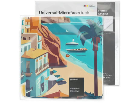 Universal-Microfasertuch 30x30 cm, All-Inclusive-Paket