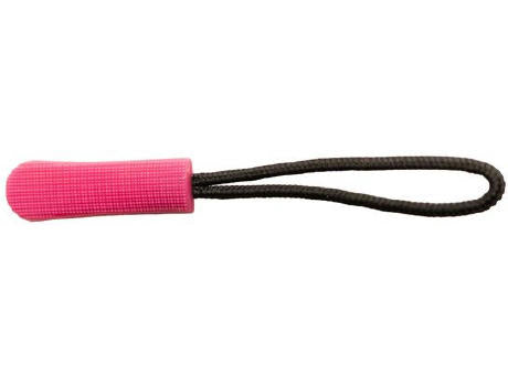 Reißverschlussanhänger, rosa