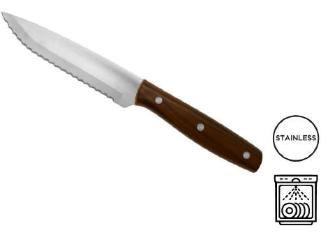 Steakmesser 'Milano', ABS Holzoptik