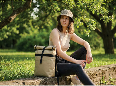 Isolierter Rolltop-Rucksack 'Frisco', Sandfarben