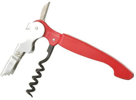 Kellnermesser 'Allegro Color', Doppelhebel, rot