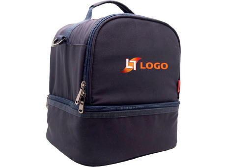Isotherme Bento-Lunchbag 'Uji', Polycotton Mitternachtsblau