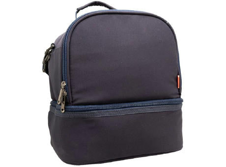 Isotherme Bento-Lunchbag 'Uji', Polycotton Mitternachtsblau