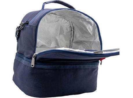 Isotherme Bento-Lunchbag 'Uji', Polycotton Mitternachtsblau