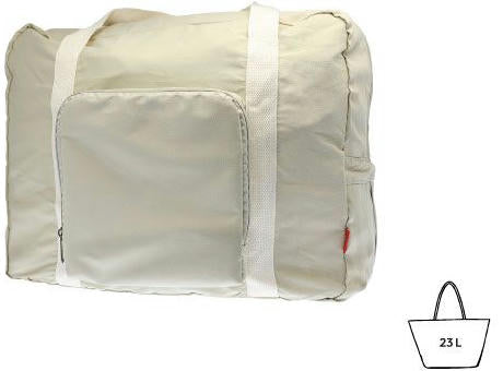 Faltbare Reisetasche 'Tenerife', Polycotton beige