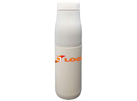 Isolierflasche 'Zeibu', beige, 550 ml