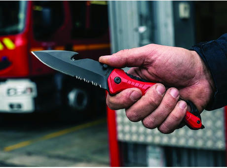 Rettungsmesser 'Emergency', rot