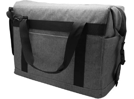 XL Isoliertasche 'Sakai', meliertes Grau RPET