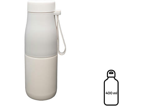 Isolierflasche 'Zeibu', beige, 400 ml