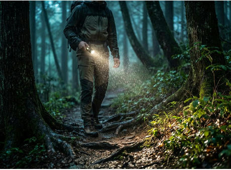 2-in-1 Wiederaufladbare Taschenlampe 'Rigel' (M)