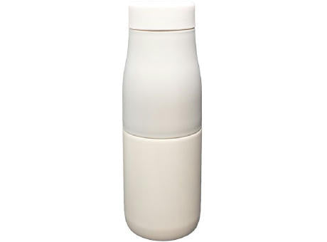 Isolierflasche 'Zeibu', beige, 400 ml