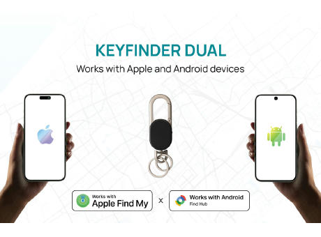 Keyfinder Dual Schlüsselanhänger mit weltweiter Ortung