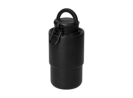 Edelstahlbecher mit Karabiner "Trail"