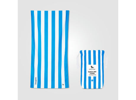 Dock & Bay Recycled Microfibre Quick Dry Sand Repel Beach Towel - 160 x 90 cm