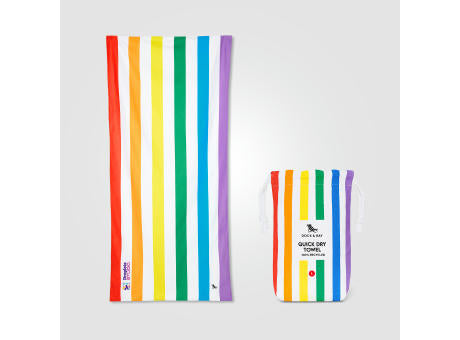 Dock & Bay Recycled Microfibre Quick Dry Sand Repel Beach Towel - 160 x 90 cm