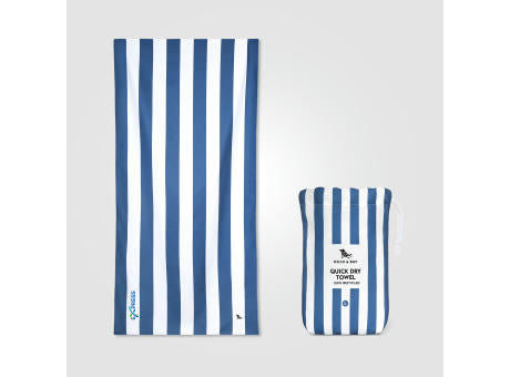 Dock & Bay Recycled Microfibre Quick Dry Sand Repel Beach Towel - 160 x 90 cm