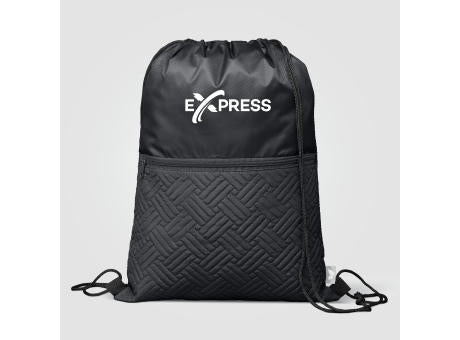Sora Rucksack mit Kordelzug gesteppt aus recyceltem Material – 6 L
