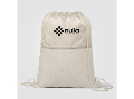 Sora Rucksack mit Kordelzug gesteppt aus recyceltem Material – 6 L