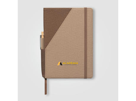 Xanadu Notizbuch nachfüllbar aus recyceltem Material - A5