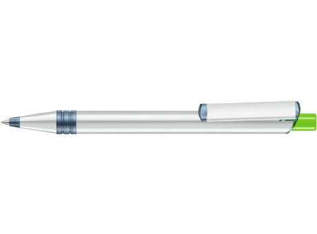 Druckkugelschreiber RECYCLED PET PEN ALUMA transparent