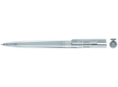 Drehkugelschreiber RECYCLED PET PEN switch transparent
