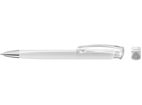 Druckkugelschreiber TRINITY K transparent SI RECY