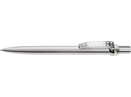 Druckkugelschreiber RONDO chrom L