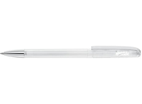 Drehkugelschreiber PUR transparent SI