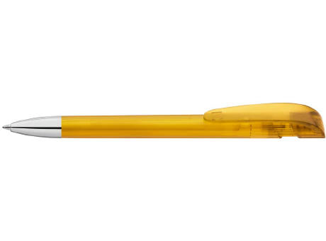 Druckkugelschreiber YES transparent SI