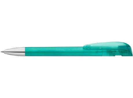 Druckkugelschreiber YES transparent SI