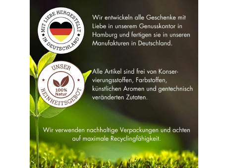 Portionsbeutel Eispulver in der Klappkarte
