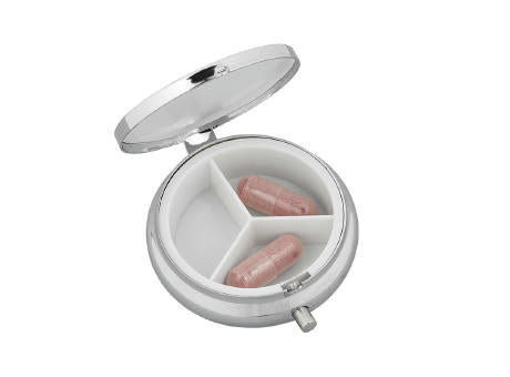 Pillendose aus Metal