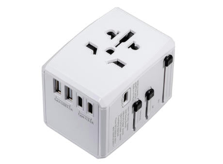 Reiseadapter mit Wireless Charger